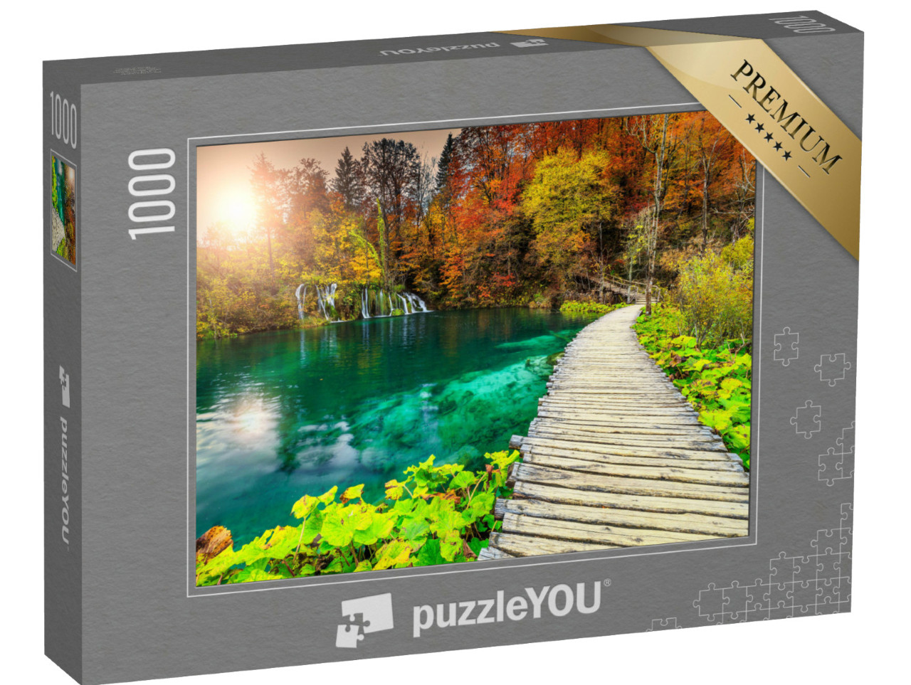 Puzzle 1000 Teile „Plitvice National Park, Kroatien“