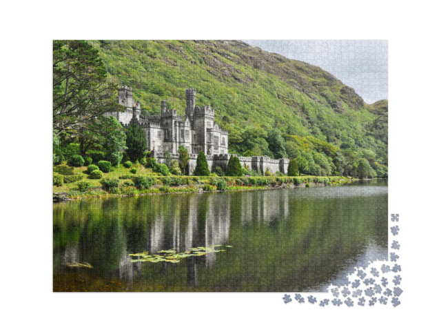 Puzzle 2000 Teile „Kylemore Abbey, Galway, Irland“