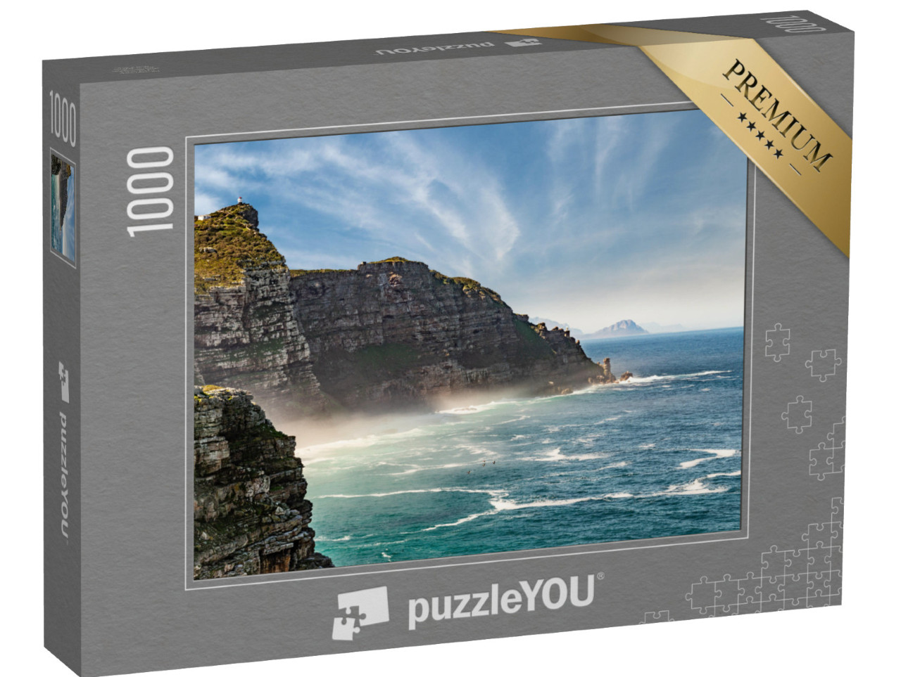 Puzzle 1000 Teile „Wolken über dem Kap der guten Hoffnung, Südafrika“