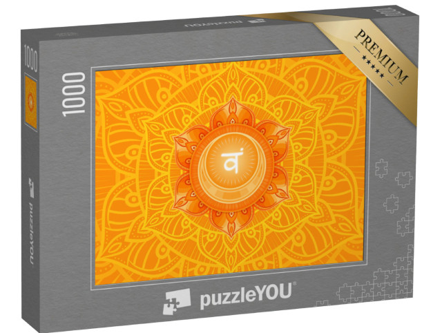 Puzzle 1000 Teile „Svadhishthana, Symbol des Sakralchakras“