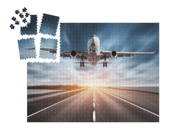 Puzzle „Flugzeug beim Start“ | SMART SORTED® 1000 Teile