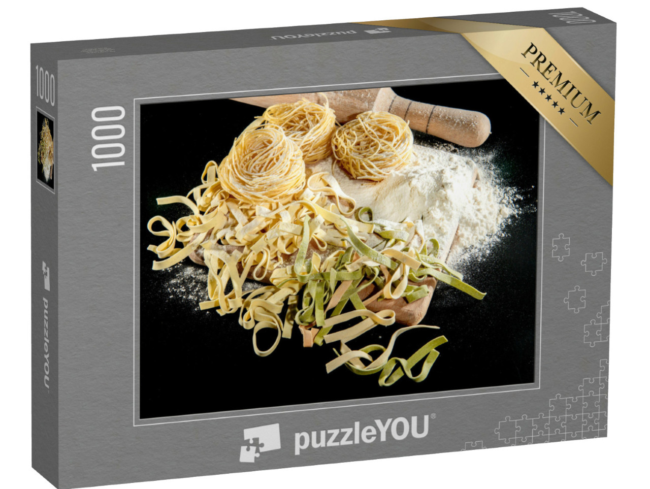 Puzzle 1000 Teile „Frische Pasta, hausgemacht“