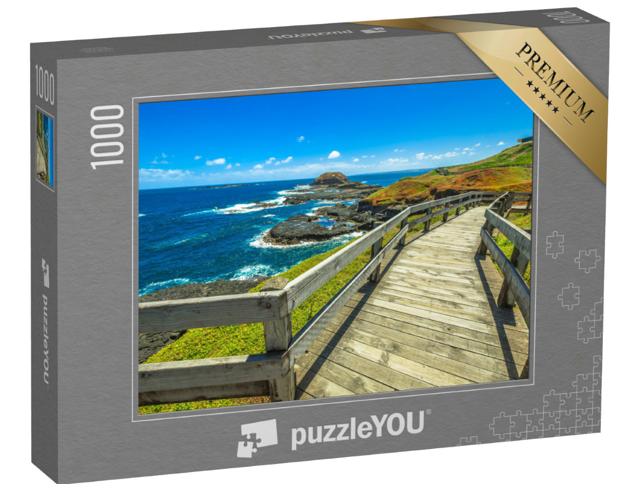 Puzzle 1000 Teile „Grant Point, Westspitze von Phillip Island, Victoria, Australien“