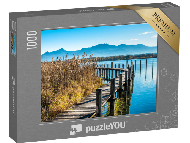 Puzzle 1000 Teile „Landschaft am Chiemsee - Bayern - Deutschland“