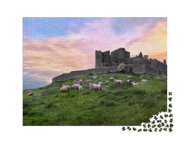 Puzzle 2000 Teile „Rock of Cashel, Burgruine, Irland“