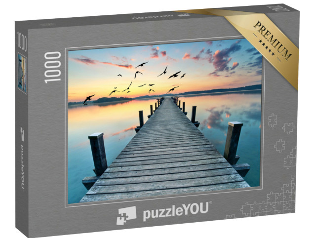 Puzzle 1000 Teile „Uferpromenade“