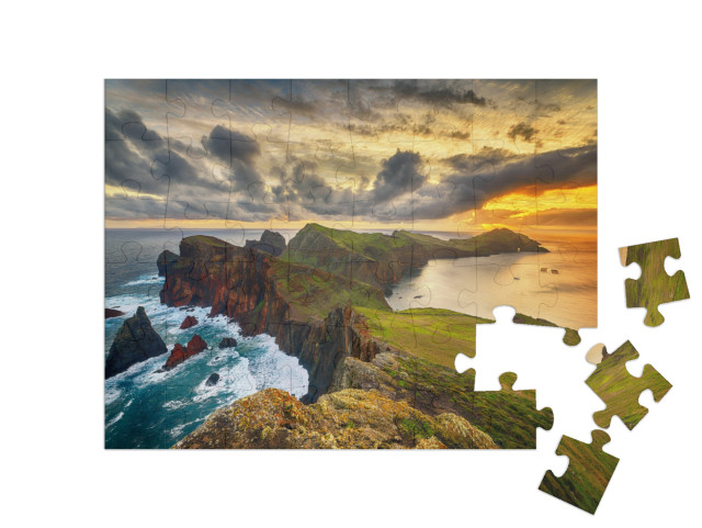 Puzzle 48 Teile „Landschaft der Insel Madeira“
