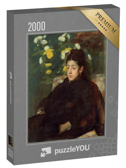 Puzzle 2000 Teile „Edgar Degas - Mademoiselle Malo“