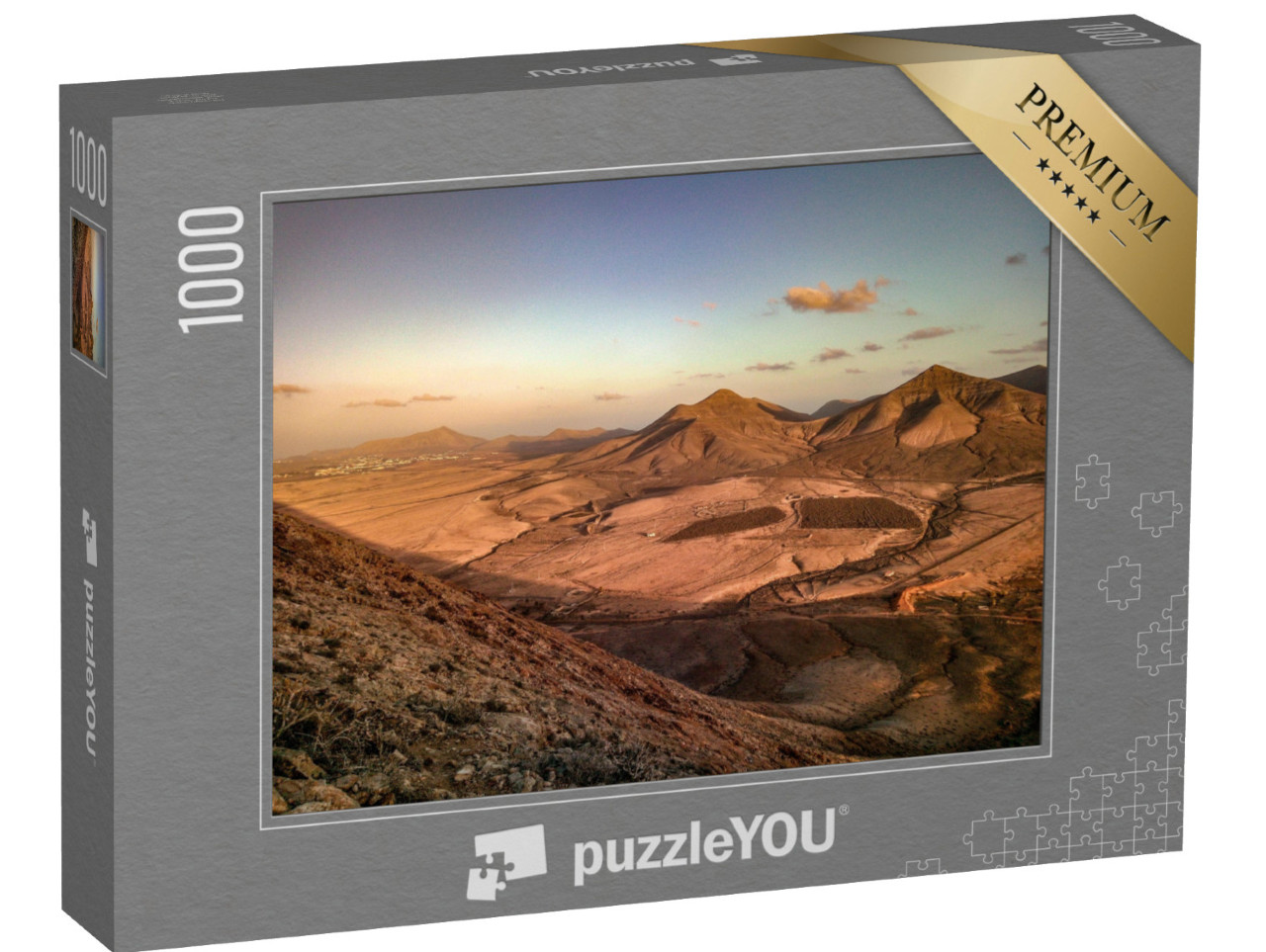 Puzzle 1000 Teile „Vulkane auf Fuerteventura, Kanarische Inseln“