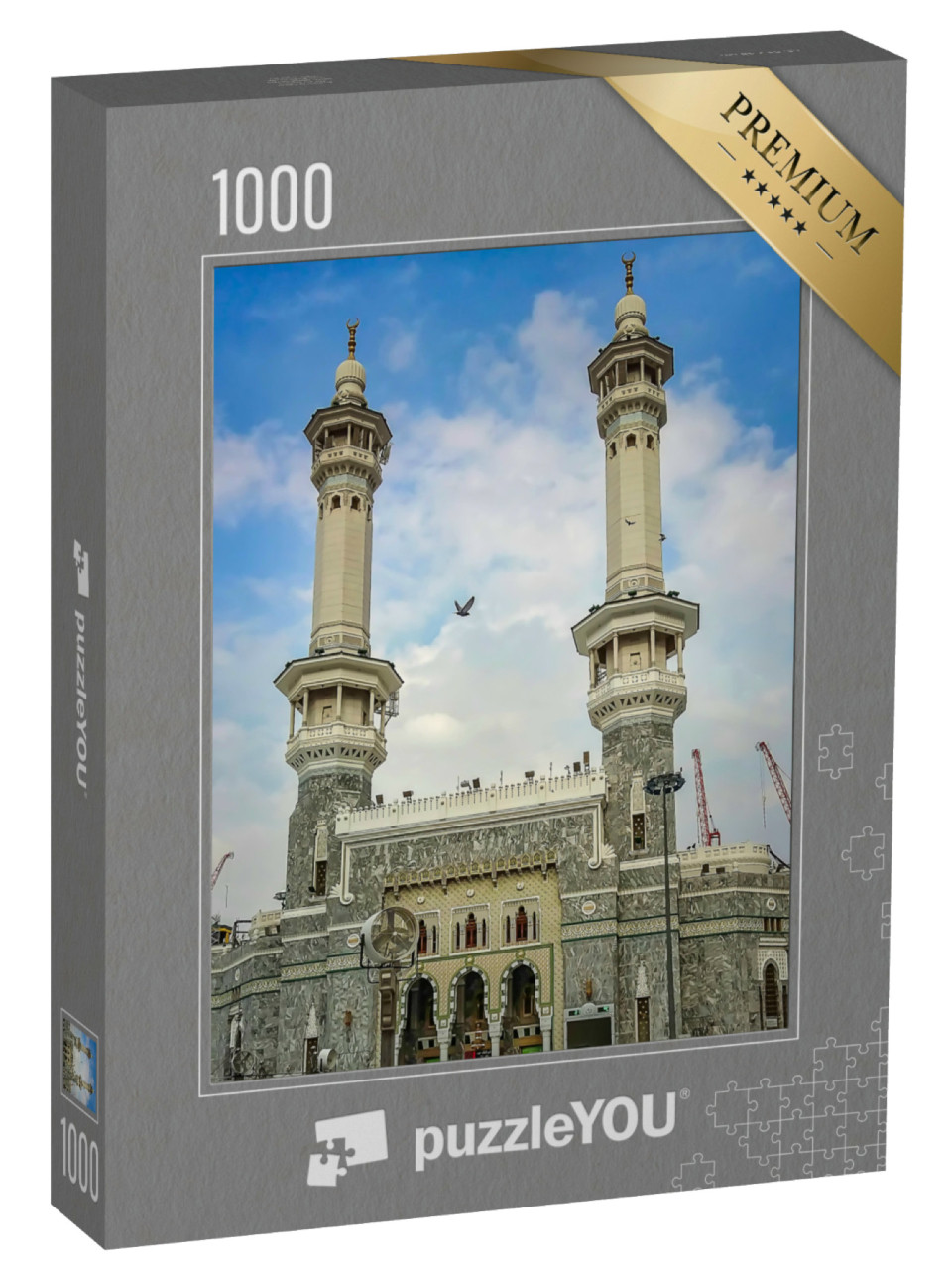 Puzzle 1000 Teile „Minarette in Mekka, Saudi-Arabien“